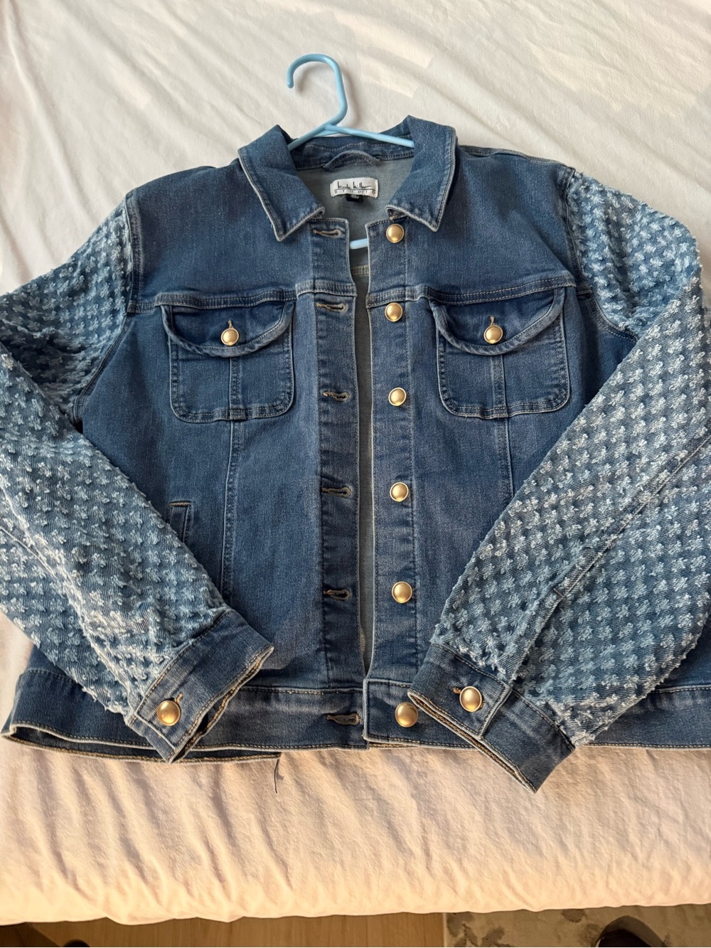 Nicole Miller Jean Jacket XL - Picture 4 of 8